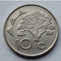 Намибия 10 центов. 2012