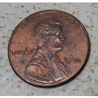 США 1 цент, 1998 Lincoln Cent Без отметки монетного двора (15-8-18)