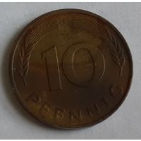 Германия 10 пфеннигов, 1980 "F" (7-5-28)