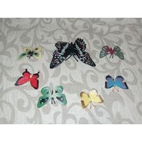 Бабочки. Фигурки бабочек, модели бабочек. лотом