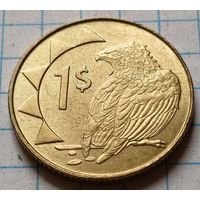Намибия 1 доллар, 2002     ( 2-4-5 )
