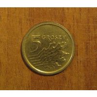 Польша - 5 грошей - 2015