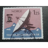 Норвегия 1980 спутниковая антенна