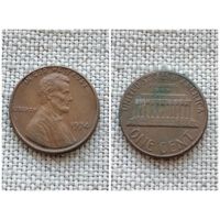 США  1 цент 1974