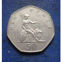 Великобритания 50 пенсов 1977