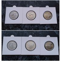 Распродажа с 1 рубля!!! Индонезия 3 монеты (200, 500, 1000 рупий) 2003-2010 гг. UNC