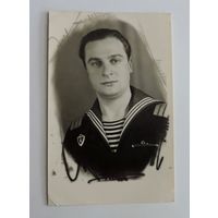 Фото моряка подводника 1959г. СССР. Размер 9-13.8 см.