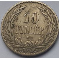 Венгрия 10 филлеров, 1894