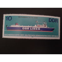 ГДР 1982 корабль