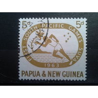 Папуа Новая Гвинея, 1963. Южноокеанские спортивные игры, спиантер