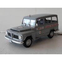 WILLYS RURAL POLICIA MILITAR. Полиция Бразилии. 1/43. Полицейские машины мира.