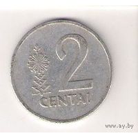 Литва, 2 centai, 1991 (*1)