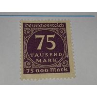 Германия 1923 Стандарт. Чистая марка