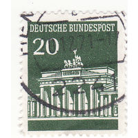 Бранденбургские ворота, Берлин 1966 год