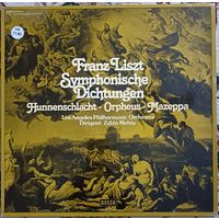 Franz Liszt - Los Angeles Philharmonic Orchestra, Zubin Mehta – Symphonische Dichtungen: Hunnenschlacht / Orpheus / Mazeppa