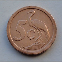 ЮАР 5 центов. 1990