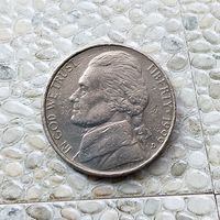 5 центов 1999(D) года США. Красивая монета!
