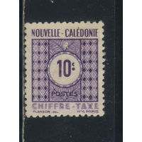 Fr Колонии Новая Каледония Налоговые 1948 #39**