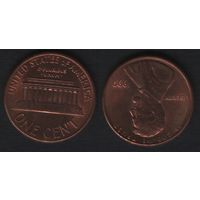 США km201b 1 цент 1990 год (-) (f2