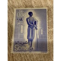 Сомали 1958. Фехтование. Марка из серии