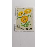 Вьетнам 1978. Цветы. Хризантемы