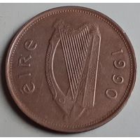 Ирландия 1 фунт, 1990 (14-16-30)