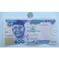 Werty71 Нигерия 500 найра 2020 aUNC банкнота