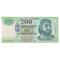 Венгрия 200 форинтов 2006 года. Состояние аUNC!