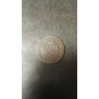 2 цента 1835 Бельгия