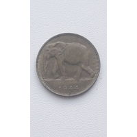 БЕЛЬГИЙСКОЕ КОНГО 1 франк 1944 год