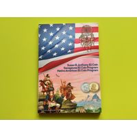 Капсульный альбом для монет США номиналом 1 доллар: Сьюзен Б. Энтони, Сакагавея и монет серии "Коренные Американцы". Торг.