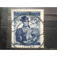 Австрия 1951 Стандарт, 2,4 шилинга