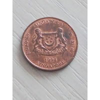 Сингапур 1 цент 1994г.