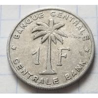 Бельгийское Конго  ( Руанда-Урунди ) 1 франк, 1960     ( 1-1-5 )