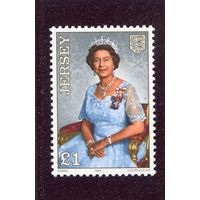 Великобритания. Джерси. 60 лет королеве Елизавете II