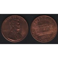 США km201b 1 цент 1997 год (D) (0(st(0 ТОРГ