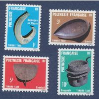 1984 Французская Полинезия D4-D7 Археологические артефакты