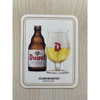 Подставка под пиво Duvel No 1 /Бельгия/