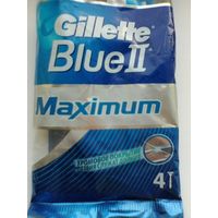 Два Станка для Бритья "Gillette Blue 2 Maximum" - Одноразовые - Одним Лотом.