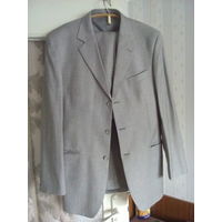 Мужской костюм "LIGA", 48-50 р-р (рост 176-182), светло-серый