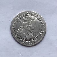 Монета Орт 1/4 талера 1699 год Фридрих lll Пруссия ОТЛИЧНЫЙ
