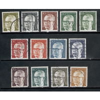 Германия/ФРГ/1970-1972 / Хайнеманн бундеспрезидент / 13 марок