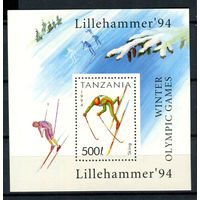 Танзания - 1994 - Зимние Олимпийские игры - [Mi. bl. 239] - 1 блок. MNH.  (Лот 165Bi)