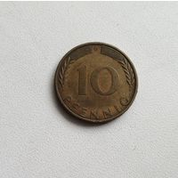 10 Пфеннигов 1970 D (Германия)