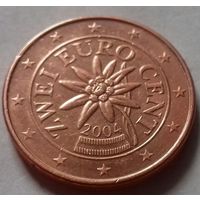 2 евроцента, Австрия 2004, 2002 г.