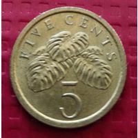 Сингапур 5 центов 1989 г. #40177