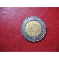 500 лир 1992 год Италия