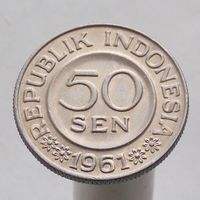 Индонезия 50 сен 1961