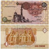 Египет. 1 фунт (образца 25.03.2007 года, P50l, UNC)