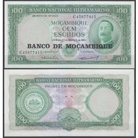 Мозамбик 100 эскудо 1961 P109